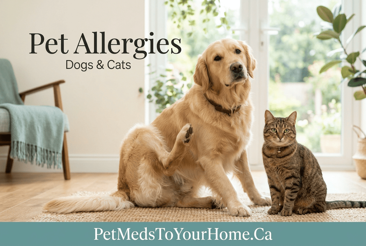Allergies in Dogs and Cats: Symptoms, Treatments and Home Care - PetMedsToYourHome