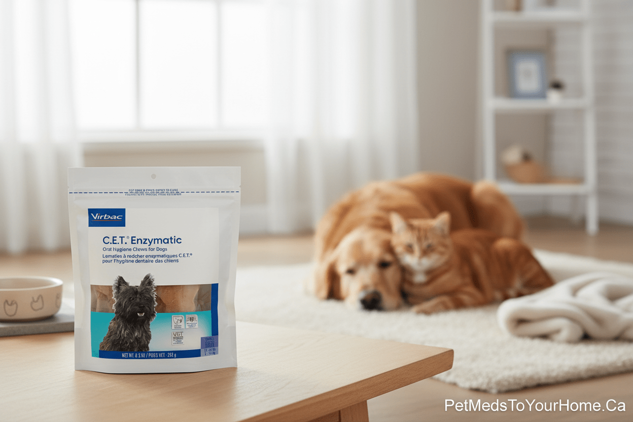 How to Clean Your Dog's or Cat's Teeth (And Why C.E.T. Enzymatic Chews Are a Game-Changer) - PetMedsToYourHome