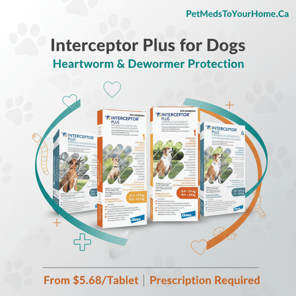 Interceptor Plus for Dogs: The Complete Canadian Guide to Heartworm & Dewormer Protection - PetMedsToYourHome