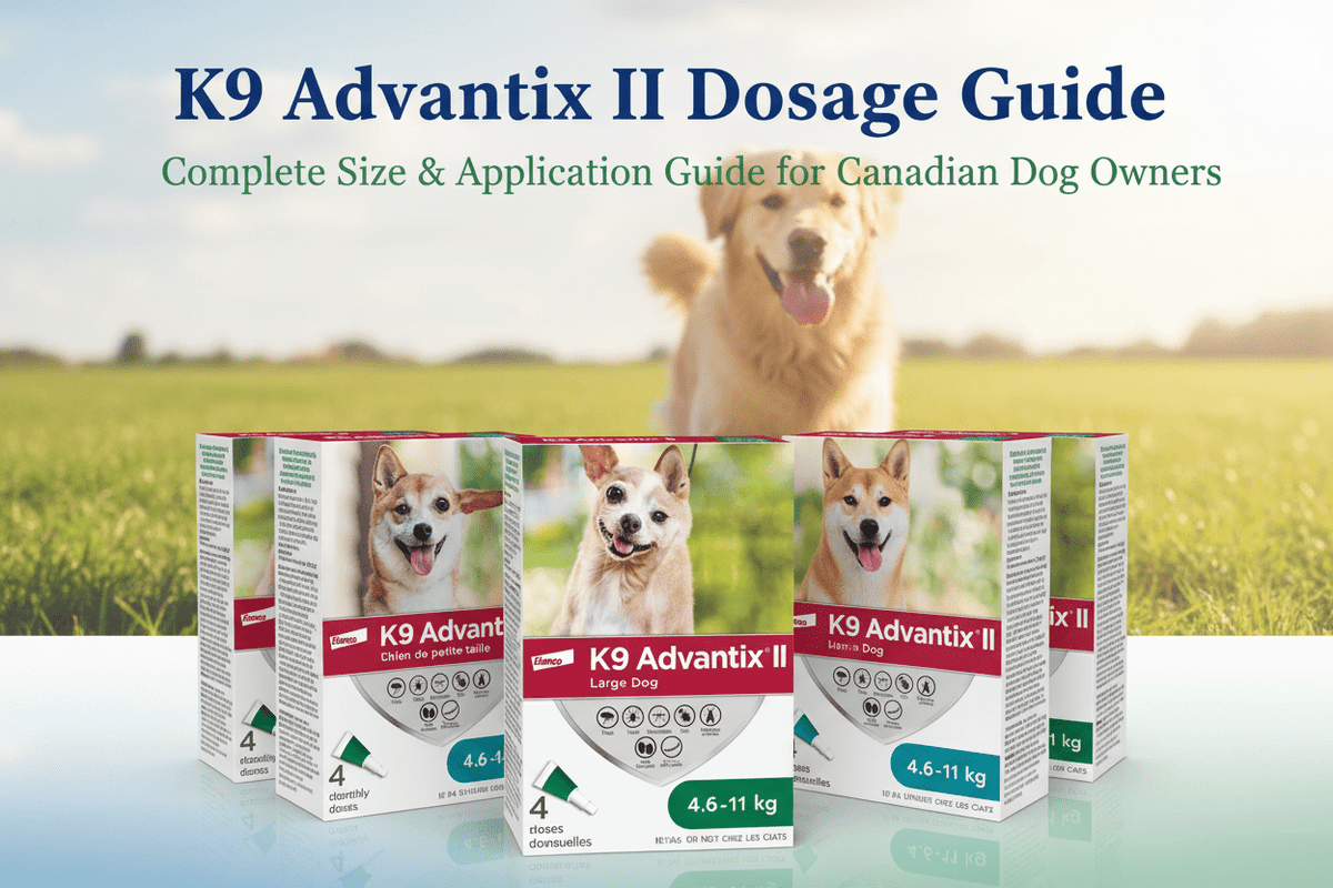 K9 Advantix II Dosage Guide: Choosing the Right Size for Your Dog - PetMedsToYourHome