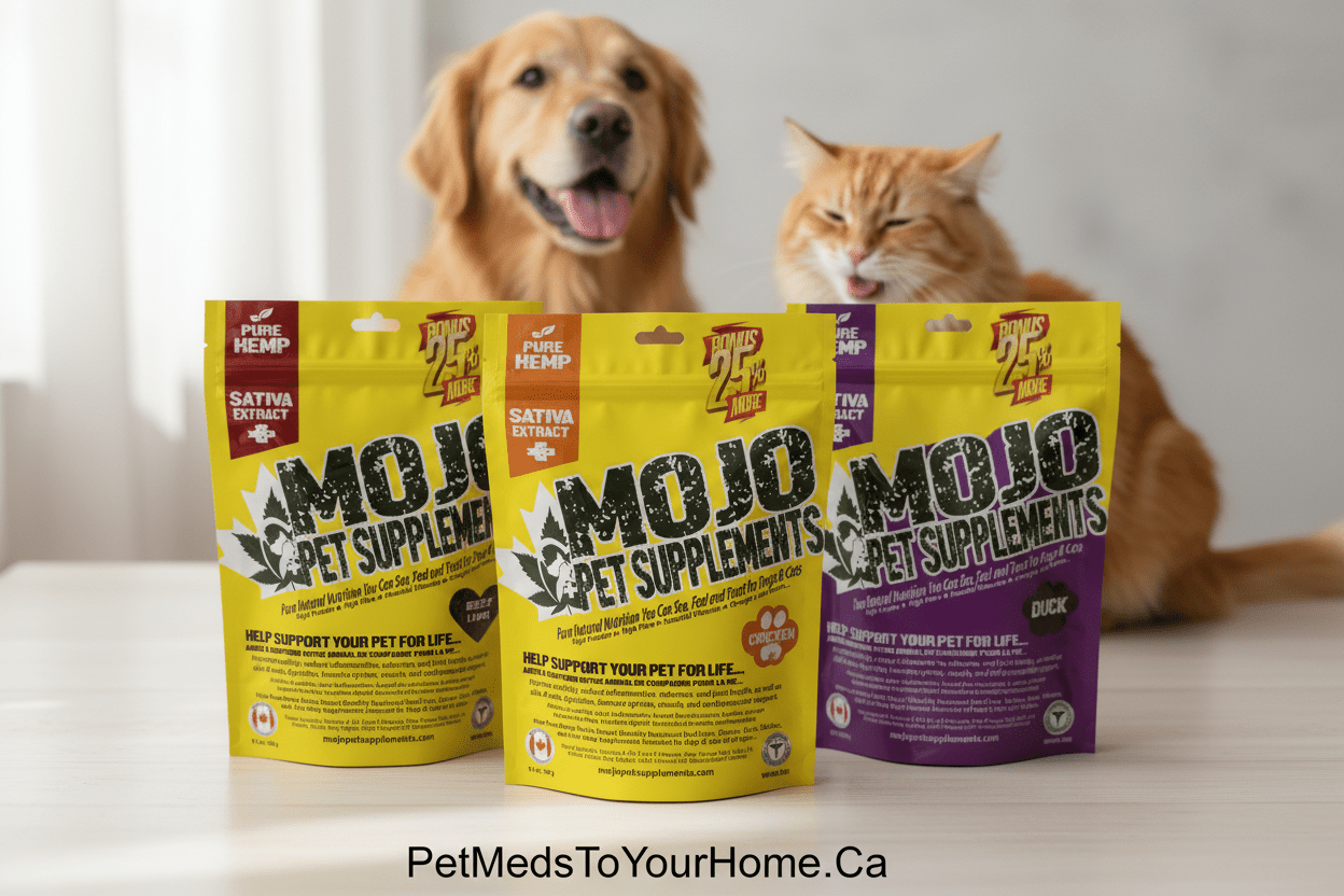 Mojo Pet Supplements — The #1 Hemp Supplement for Dogs & Cats in Canada - PetMedsToYourHome