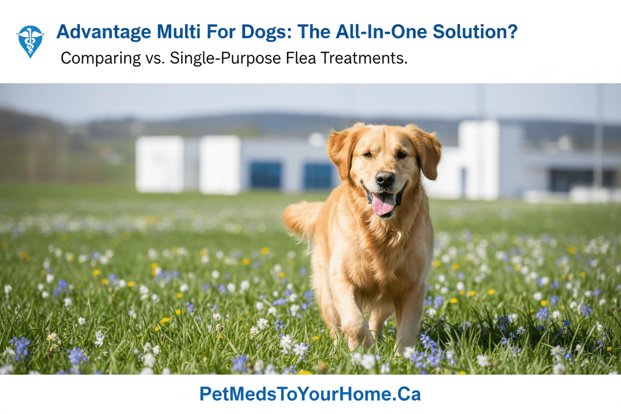 Why Vets Recommend Advantage Multi Over Single-Purpose Flea Treatments - PetMedsToYourHome