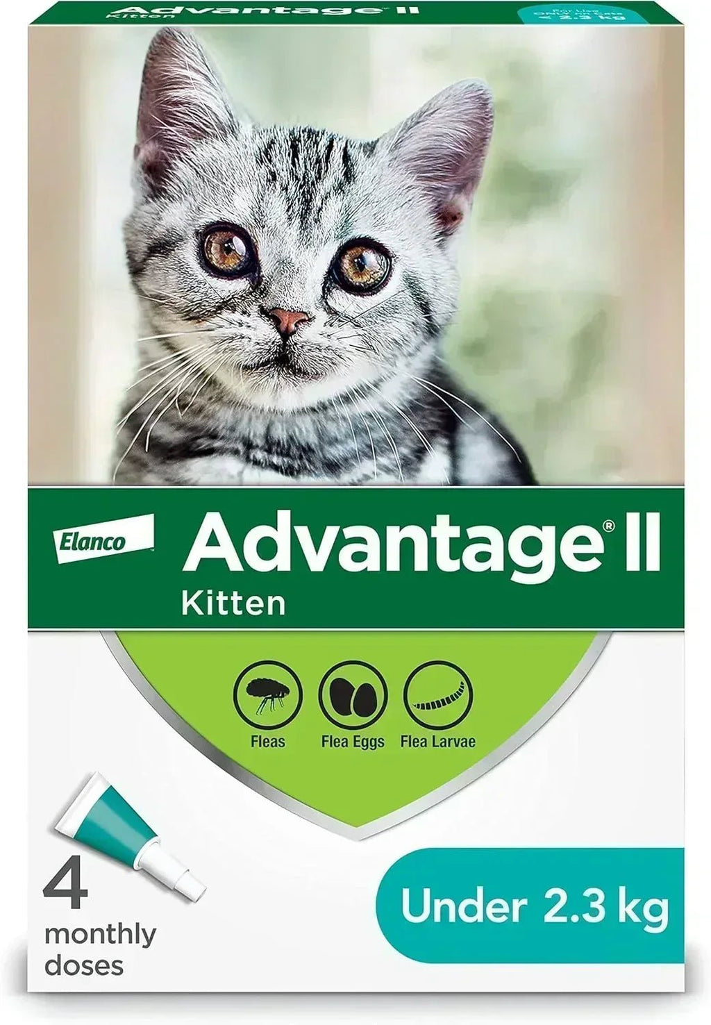 Advantage II Flea Treatment for Small Cats - 4 Month Supply - Pet Medications | PetMedsToYourHome Canada