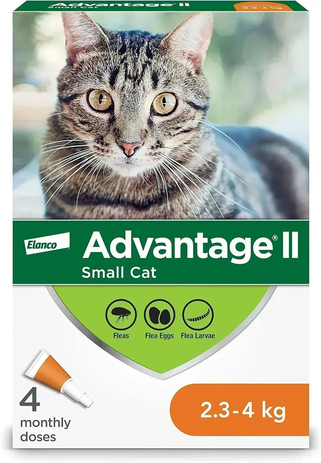 Advantage II Flea Treatment for Small Cats - 4 Month Supply - Pet Medications | PetMedsToYourHome Canada