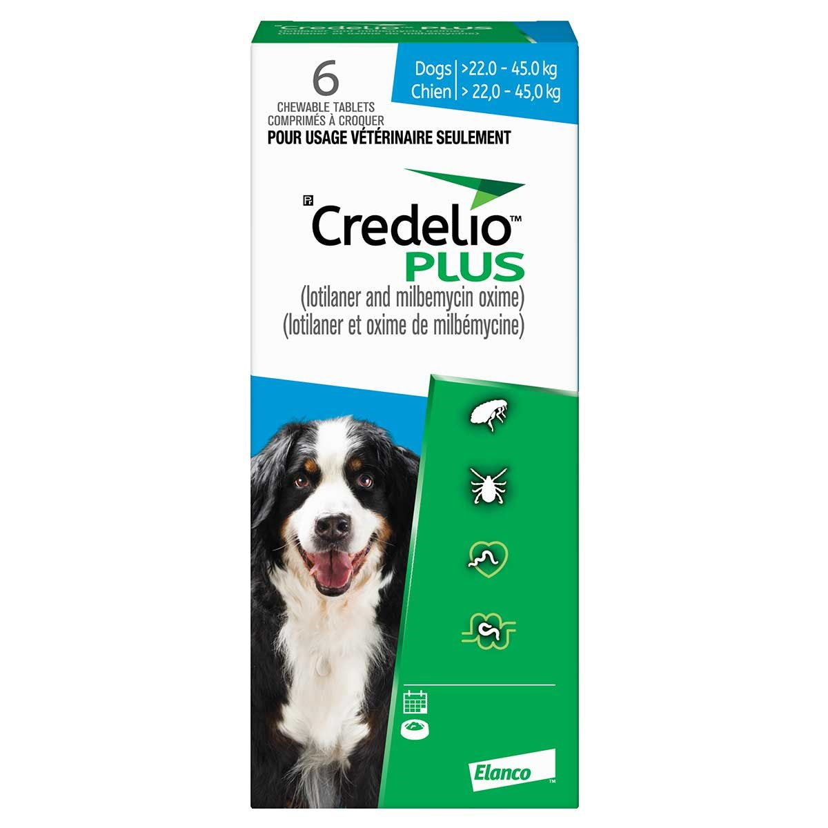 Credelio Plus® for Dogs — Monthly Flea, Tick & Intestinal Worm Protection | Per Tablet Pricing | Prescription Required