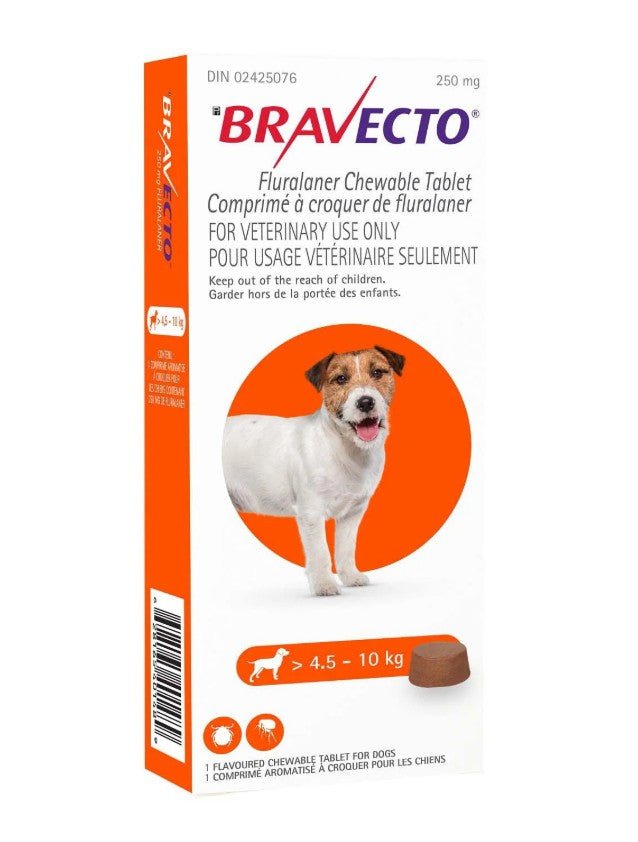 Bravecto Chewable Tablet for Dogs - 12 - Week Flea & Tick Protection | Subscribe & Save - Dog Medications | PetMedsToYourHome Canada
