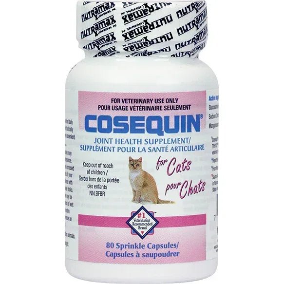 Cosequin for Cats - Joint Health Supplement (80 Sprinkle Capsules) - Joint & Arthritis Support | PetMedsToYourHome Canada