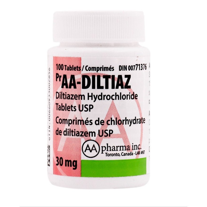 Diltiazem 30mg Prescription Medication for Dogs - 1 Tablet - Prescription Medication | PetMedsToYourHome Canada