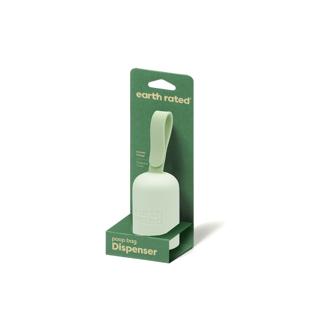 Earth Rated Leash Dispenser with Strap + 15 Unscented Bags - Dog Accessories | PetMedsToYourHome Canada