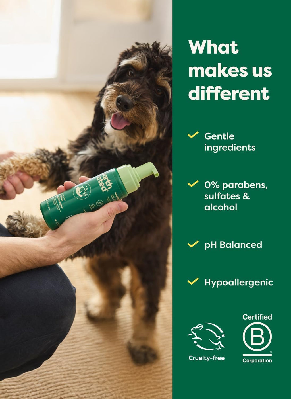 Earth Rated No-Rinse Shampoo for Dogs | Waterless Dog Shampoo - Dog Accessories | PetMedsToYourHome Canada