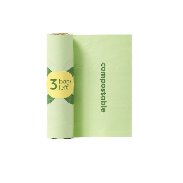 Earth Rated Unscented Compostable Bags in Refill Rolls | 120-Pack (8 Rolls) - Dog Accessories | PetMedsToYourHome Canada