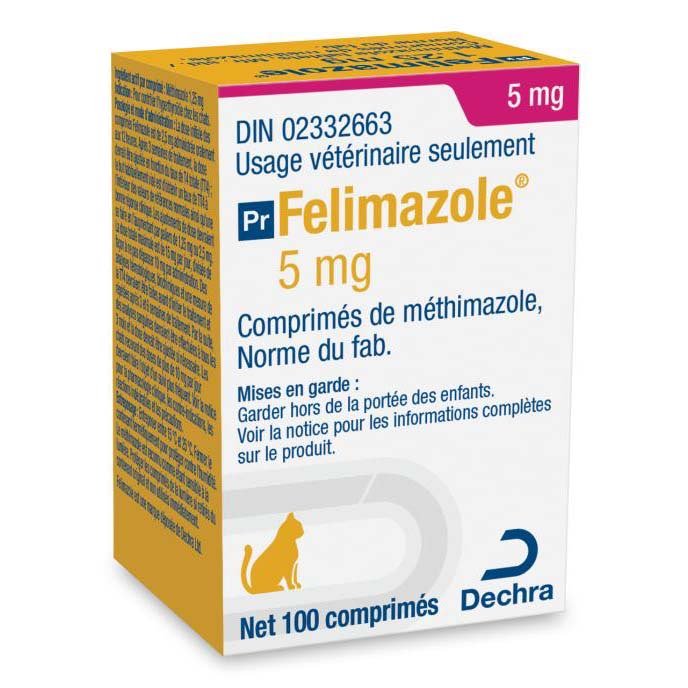 Felimazole for Cats | 1.25 mg, 2.5 mg & 5 mg | Per Tablet - Prescription Cat Medication | PetMedsToYourHome Canada