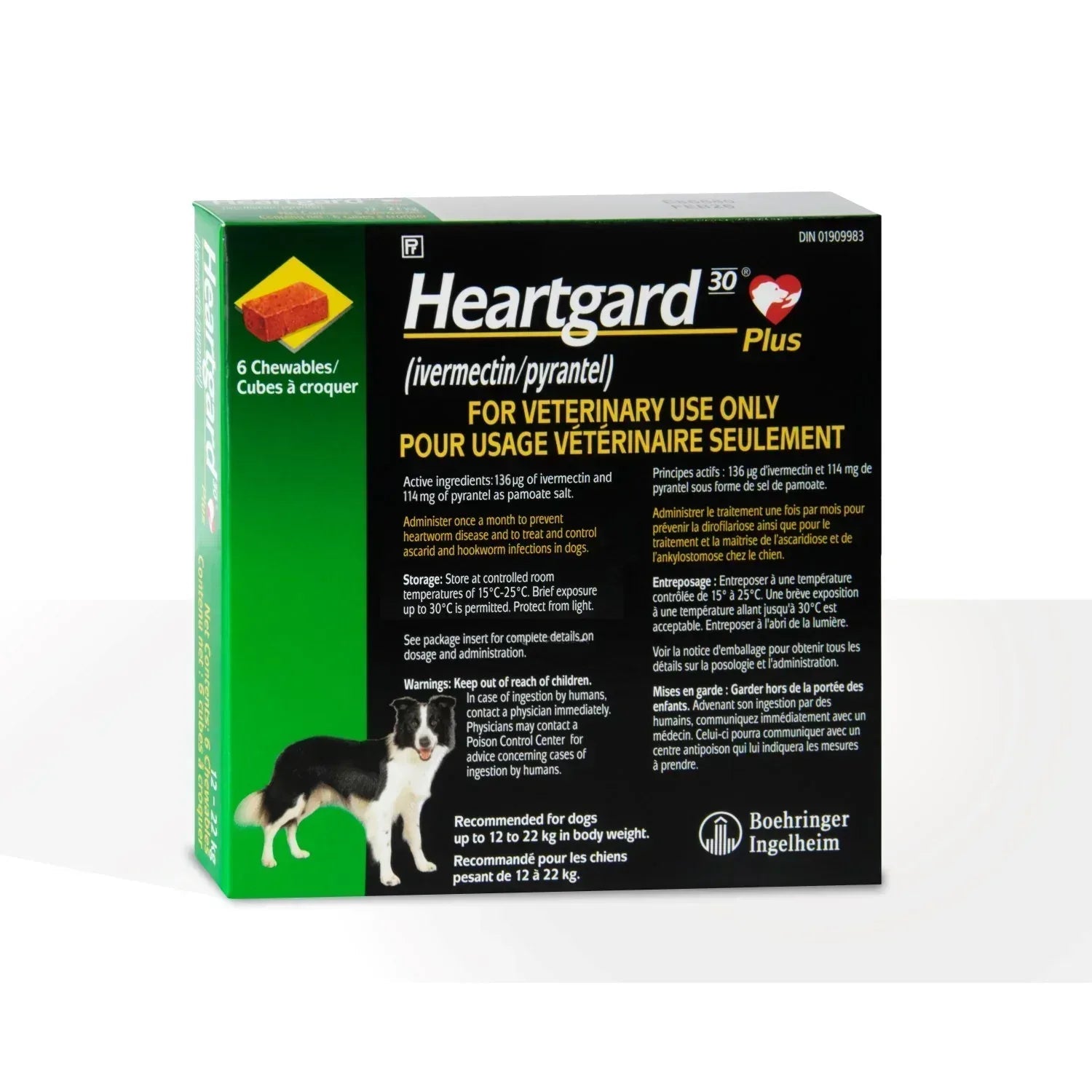 Heartgard Plus for Dogs - Flexible Per - Tablet Heartworm Prevention | Buy 1, 3, 6 or 12 Tablets - Heartworm Prevention | PetMedsToYourHome Canada