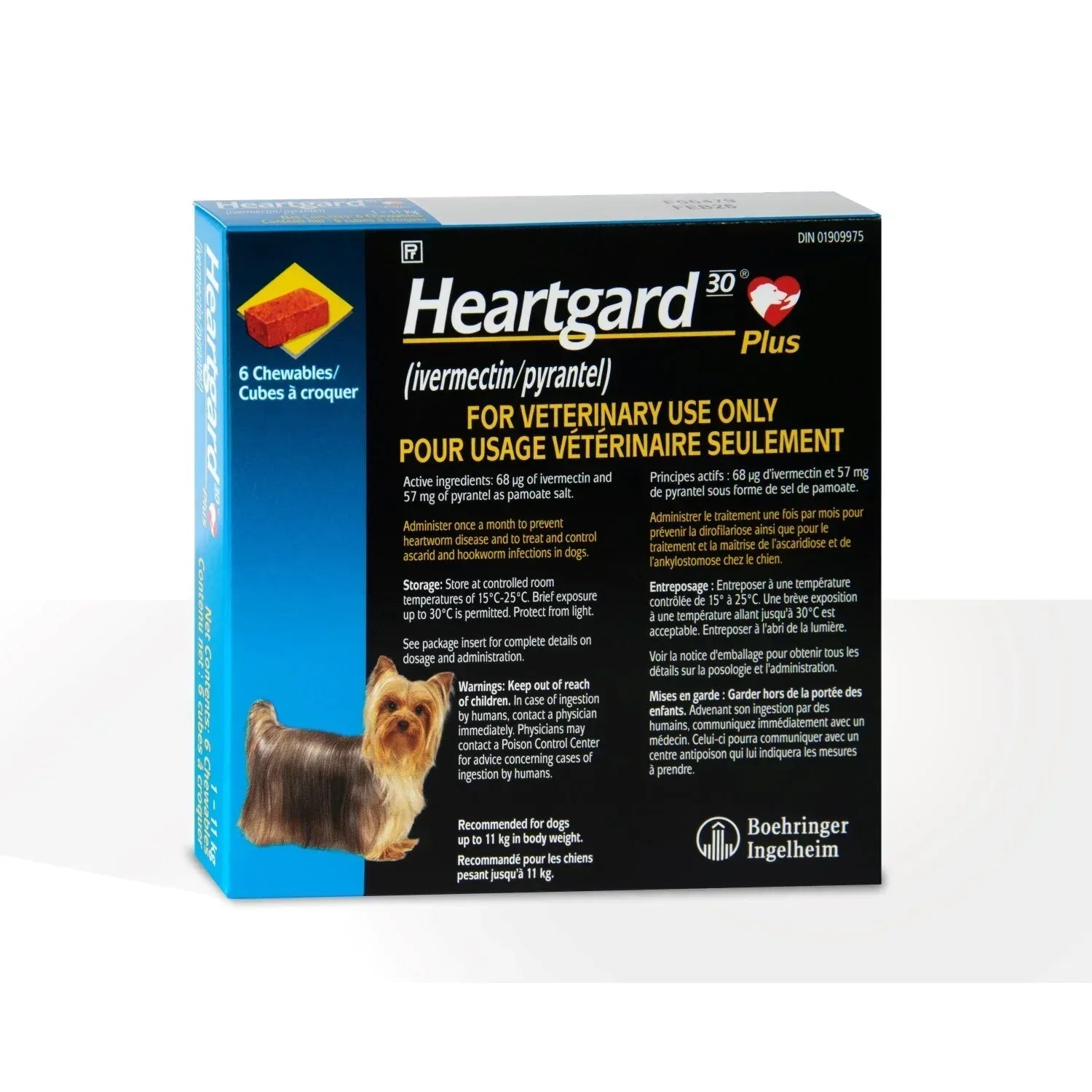 Heartgard Plus for Dogs - Flexible Per - Tablet Heartworm Prevention | Buy 1, 3, 6 or 12 Tablets - Heartworm Prevention | PetMedsToYourHome Canada