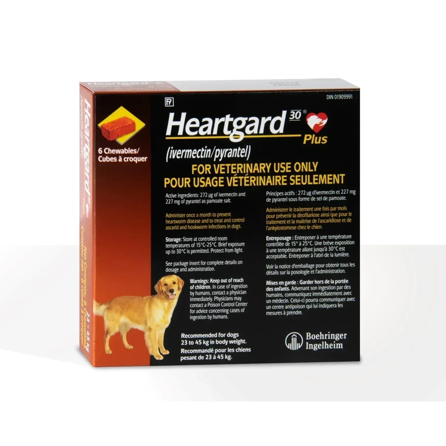 Heartgard Plus for Dogs - Flexible Per - Tablet Heartworm Prevention | Buy 1, 3, 6 or 12 Tablets - Heartworm Prevention | PetMedsToYourHome Canada