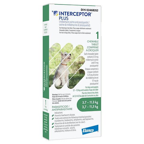 Interceptor Plus for Dogs | Heartworm & Dewormer Tablet | From $5.68/Tablet - Prescription Pet Medication | PetMedsToYourHome Canada