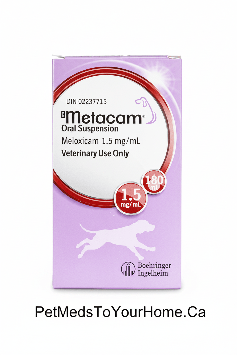 Metacam for Dogs | Meloxicam 1.5 mg/mL Oral Suspension | Prescription NSAID Canada - Prescription Medication | PetMedsToYourHome Canada