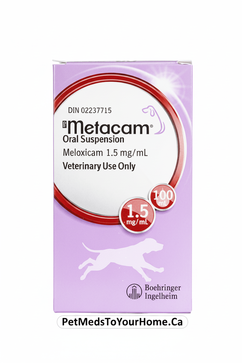 Metacam for Dogs | Meloxicam 1.5 mg/mL Oral Suspension | Prescription NSAID Canada - Prescription Medication | PetMedsToYourHome Canada