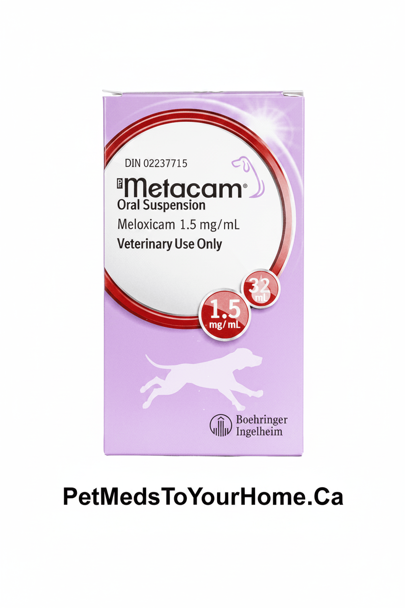 Metacam for Dogs | Meloxicam 1.5 mg/mL Oral Suspension | Prescription NSAID Canada - Prescription Medication | PetMedsToYourHome Canada