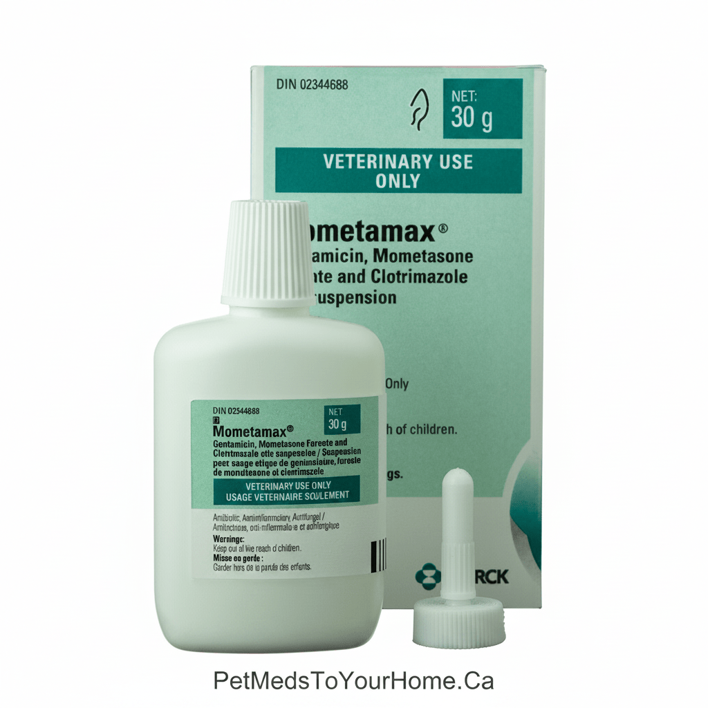 Mometamax Otic Suspension 3mg/ml — Veterinary Ear Drops for Dogs - Pet Medication | PetMedsToYourHome Canada