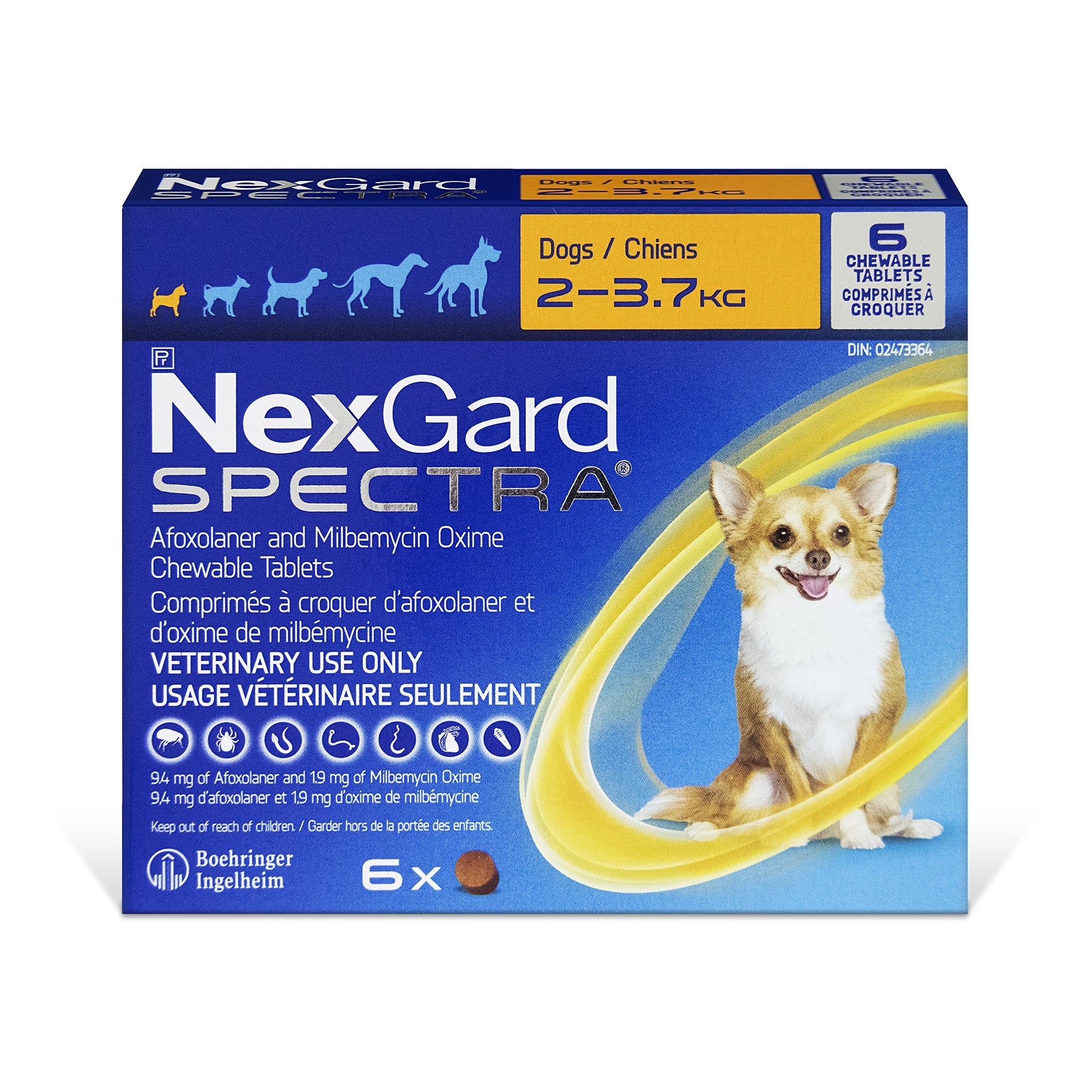 NexGard Spectra Chewable Tablets for Dogs - Prescription Medication | PetMedsToYourHome Canada