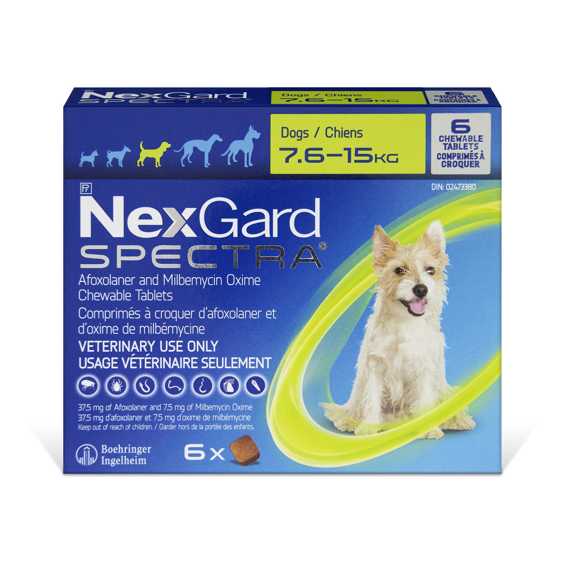 NexGard Spectra Chewable Tablets for Dogs - Prescription Medication | PetMedsToYourHome Canada