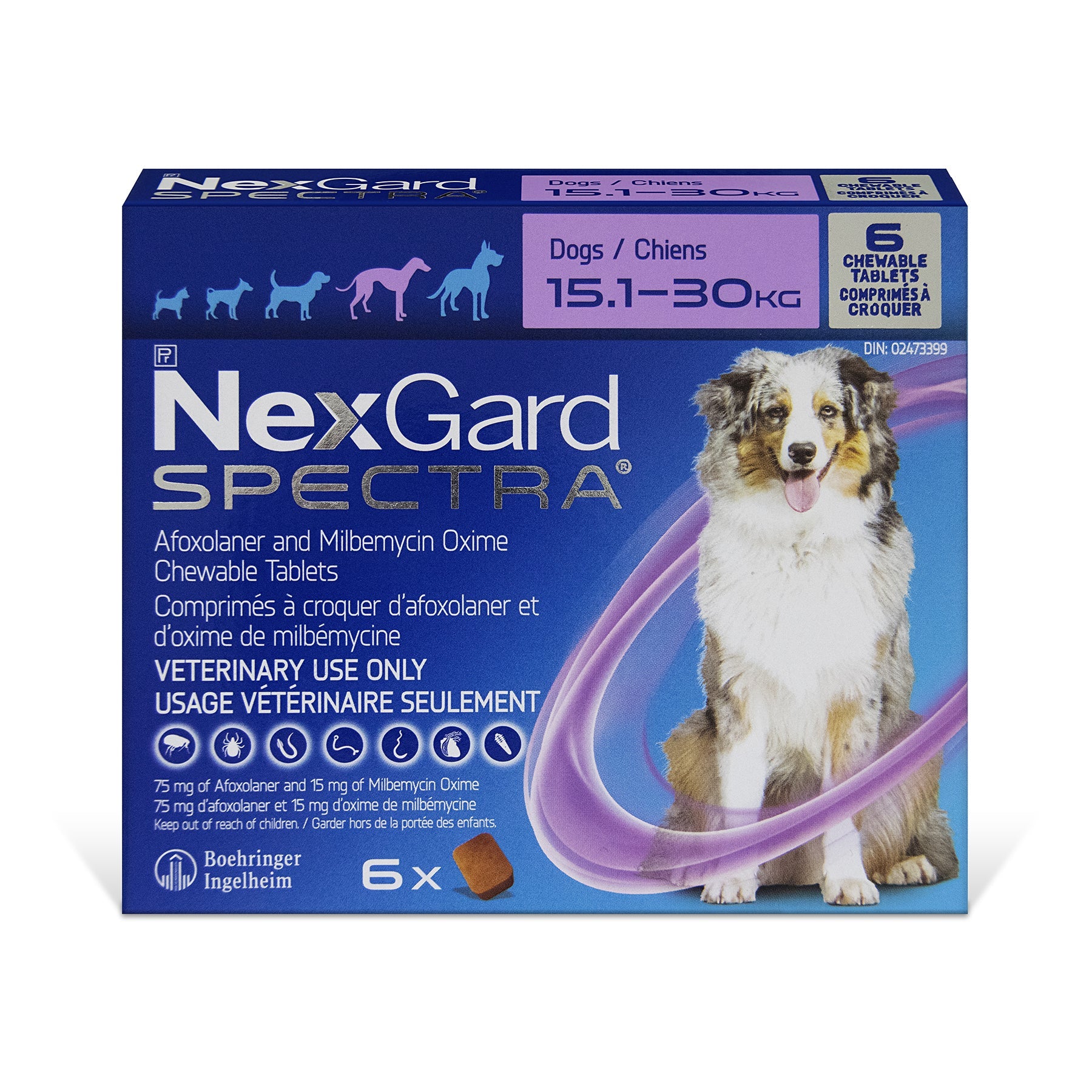 NexGard Spectra Chewable Tablets for Dogs - Prescription Medication | PetMedsToYourHome Canada