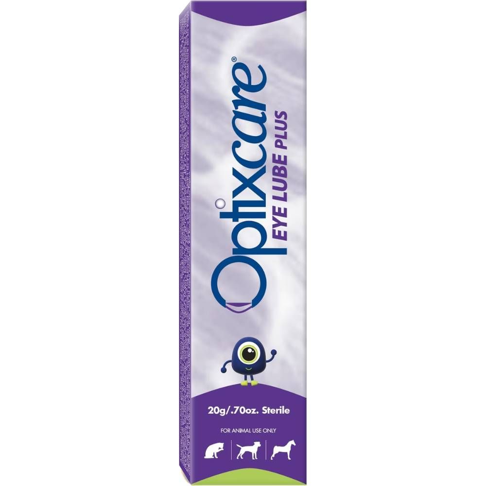 Optixcare Eye Lube Plus — Veterinary Eye Gel for Dogs, Cats & Horses (20 g) - Eye Care | PetMedsToYourHome Canada