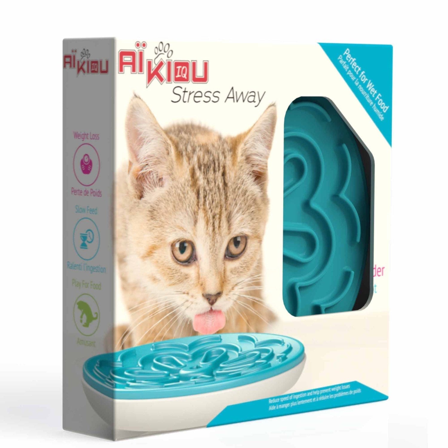 Stress Away Licking Pad for Cats - Calming & Anxiety Relief - Cat Accessories | PetMedsToYourHome Canada