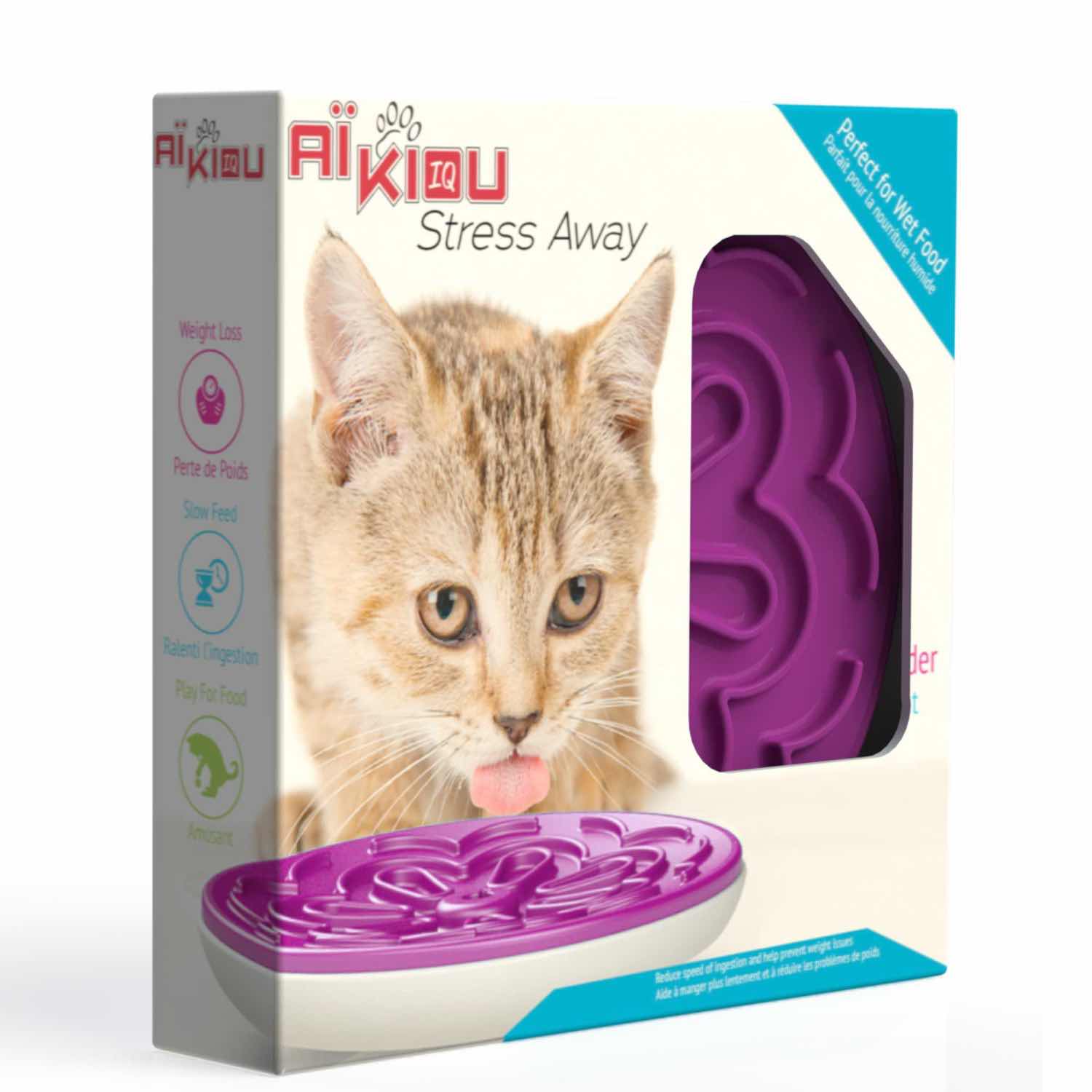 Stress Away Licking Pad for Cats - Calming & Anxiety Relief - Cat Accessories | PetMedsToYourHome Canada