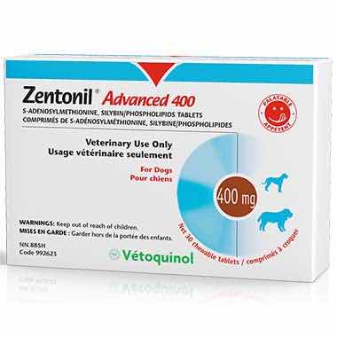 Vetoquinol Zentonil Advanced Liver Support for Dogs & Cats | 100mg, 200mg, 400mg - | PetMedsToYourHome Canada